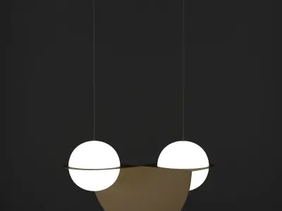 Globe Light Free 3D model