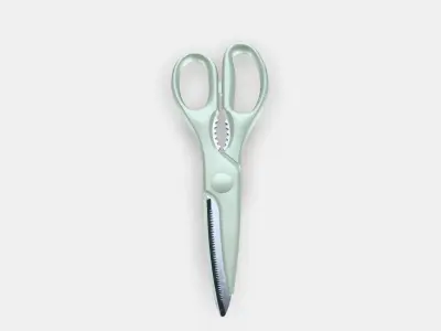 TROJKA Household scissors Low-poly 3D model