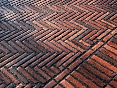 Red Brick Flooring 04 Texture