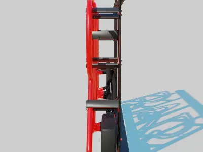 Neon Bar Sign 3D model