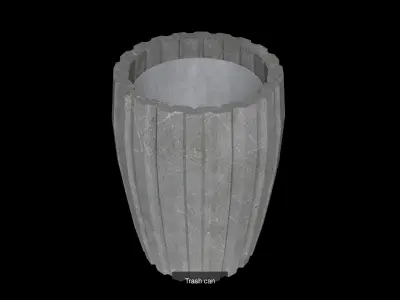 Trash can 3D Model Pack