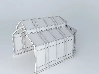Wintergarten  conservatory 5 Free 3D model
