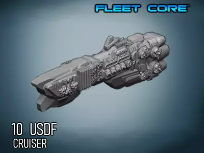 FLEET CORE - 10 USDF CRUISER 3D print model