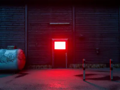in darkness in light - BLENDER scene 3D model