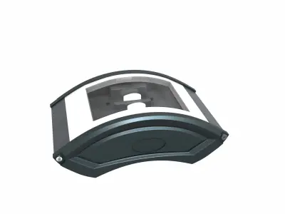 Outdoor industrial Lighting Module  11 3D model