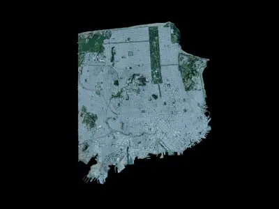 San Fransisco - USA 3D model