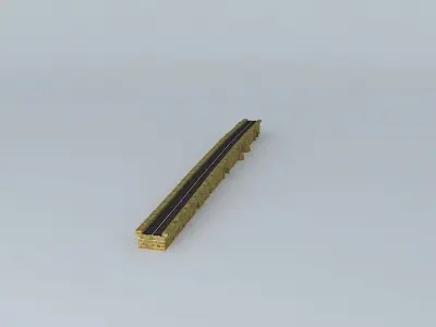 Zuazo Bridge Sancti Petri San Fernando Free 3D model