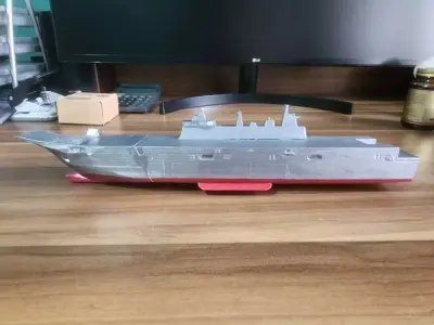 TCG ANADOLU L400 Highly Detailed Amphibious Assault Ship - RC 3D print model