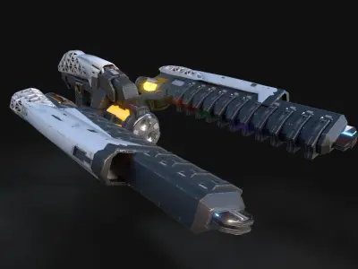 Marvel Guardians of the Galaxy  Star Lord Collection Low-poly 3D model