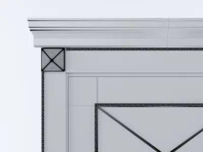 Interior door Tiana 3D model