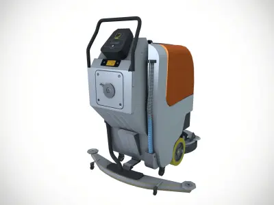Floor Cleaner Machine 3D model