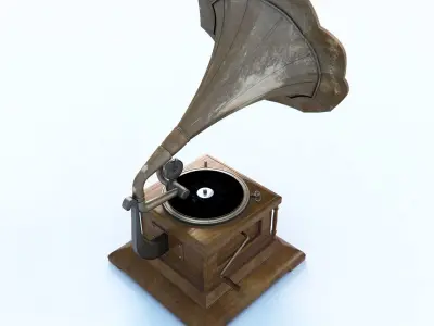 Gramophone 3D model
