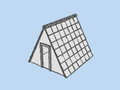 Dog House - Type 2 3D model