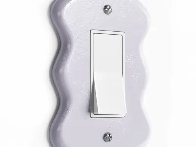 Maura Light Switch Cover 3D model