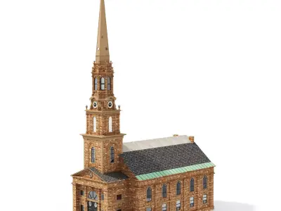 Arlington Street Church 3D model