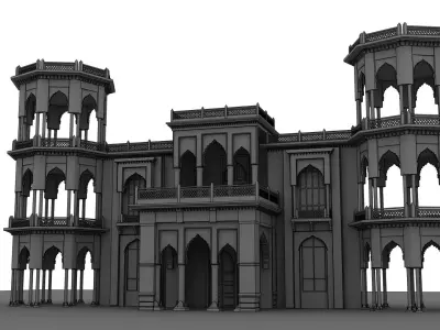 Indian Palace 3D model