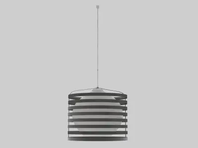 Hanging Lamp Low-poly 3D model order