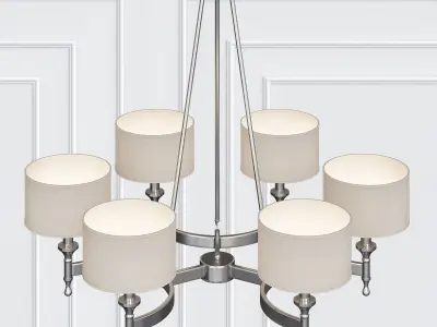 Elk chandelier 3D model