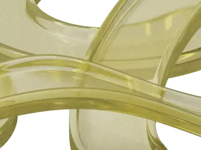 Transparent Premium Automotive Track 3D model