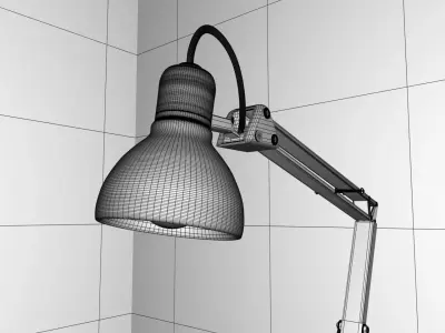 Game Ready Lamp 3D model