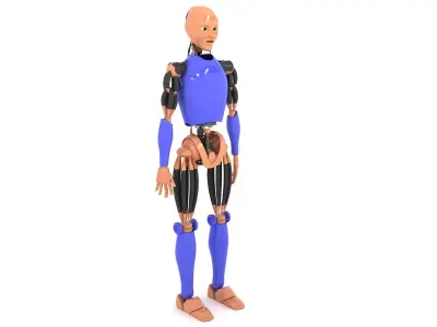 Humanoid Robot 3D model get