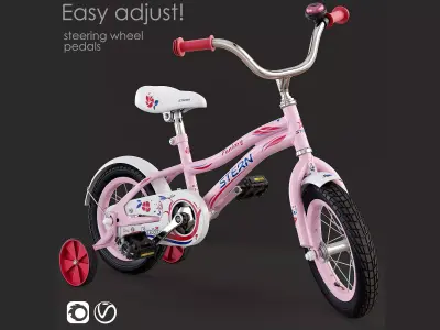 Children bicycle STERN 3D model