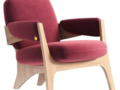 Jelinek nabytek candy chair 3D model