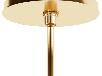 INDUSTRIAL BANDED GLOBE PENDANT 3D model