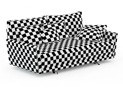 Sofa ANGELO by J D 3D model