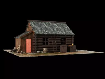 Peasants Cottage 3D model
