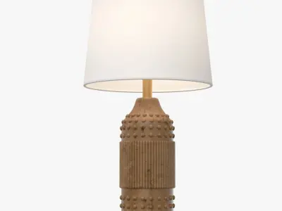 Surya LTT-002 Lutton Table Lamp Portable Light 3D model