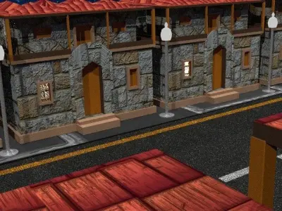 building architecture 3D model