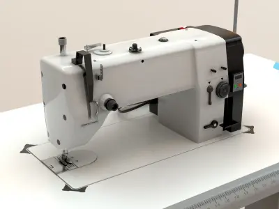 Sewing Machine Industrial  3D model