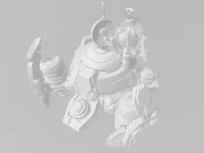 StarCraft II Terran Science Vessel 3D print model