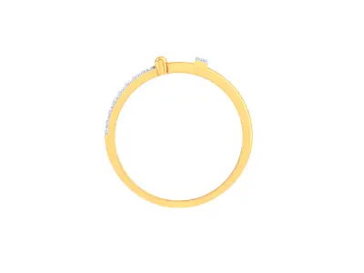 Women Ring  Render 3dm STL OBJ FBX Details 3D print model 153