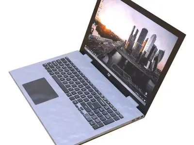 3D model of hp laptop 3D model