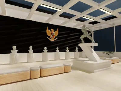 Museum Dwipantara 3D model