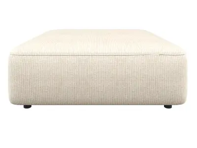 SOFA ELEMENT HUNTER SEATER NO BACK SAND 3D model