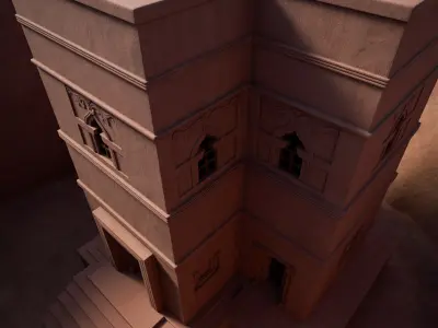 Lalibela Bete Giyorgis 3D model