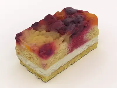Fruit Cake 3D model