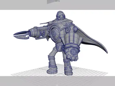 Atlas Mobile Legend Maya Low-poly 3D model