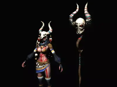 anon proarcdeva rage 3d model Low-poly 3D model