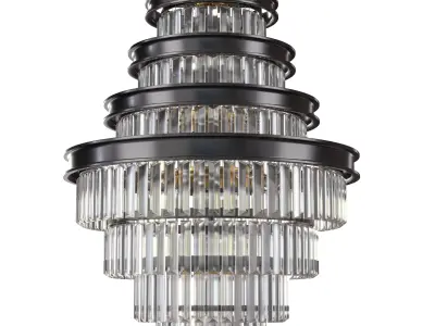 Wellmet Crystal Chandelier 3D model