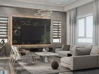 Luxury Modern Apartment Interior Design  3D model