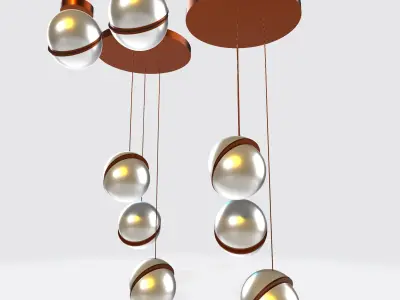 MINI CRESCENT LIGHT - LEE BROOM 3D model