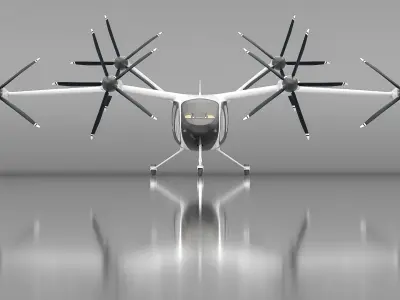 Flying Urban Air Mobility Taxi 