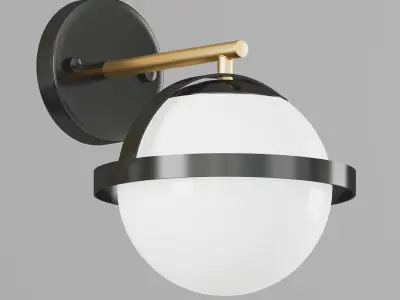 Wall lamps Lightstar CROCO 815617 3D model