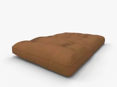 Aboron Floor Mattress Futon Mattress Twin Size 3D model