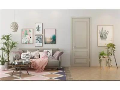 TATA Wooden Door  3D model