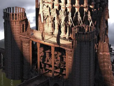 Magna Carter Fortress 4 3D model